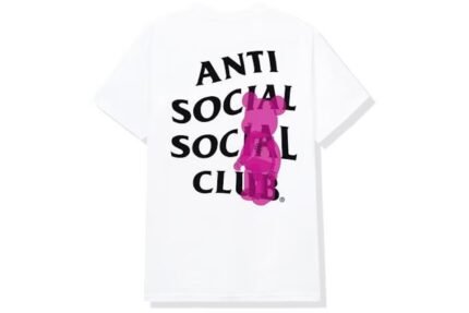 Anti Social Social Club Bearbrick Tee White