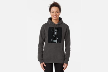 bearbrick vvc Logo Pullover Hoodie Charcoal Heather